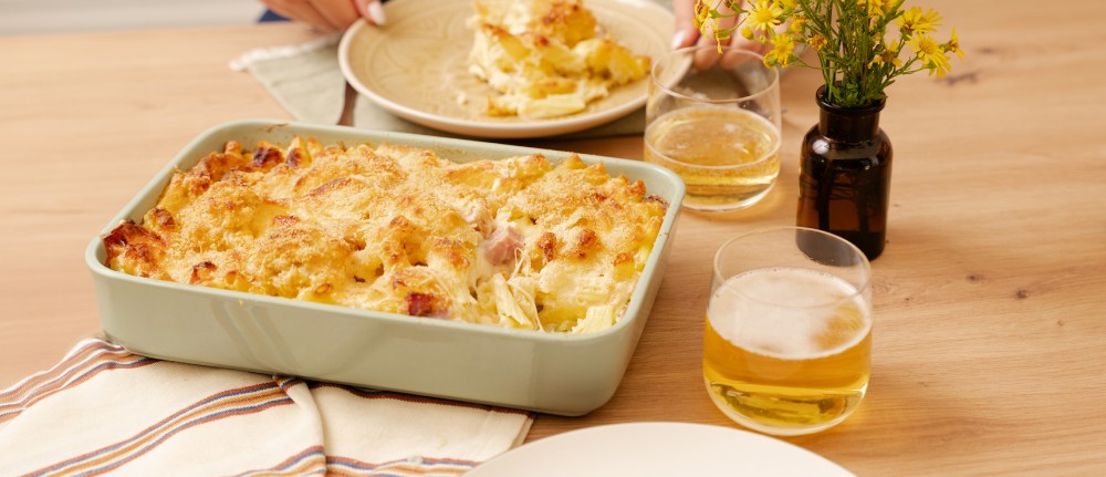 header gratin de tortiglioni et chou fleur