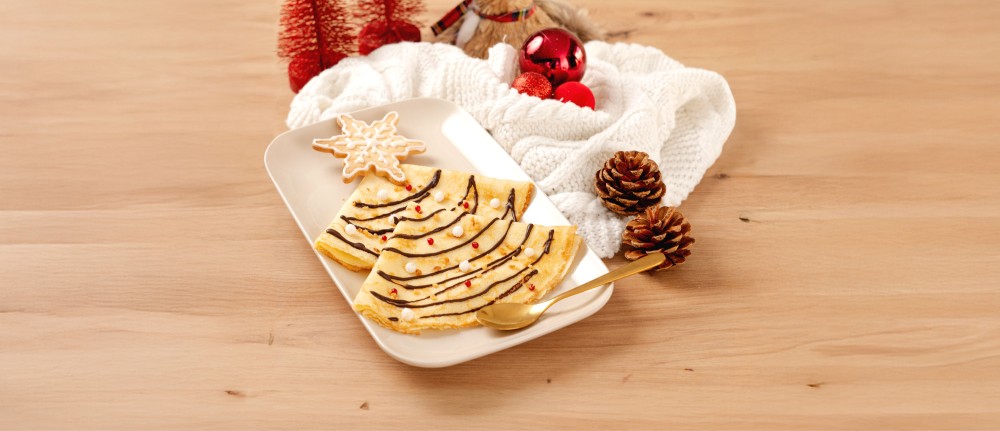 recette préparation crêpes de noel