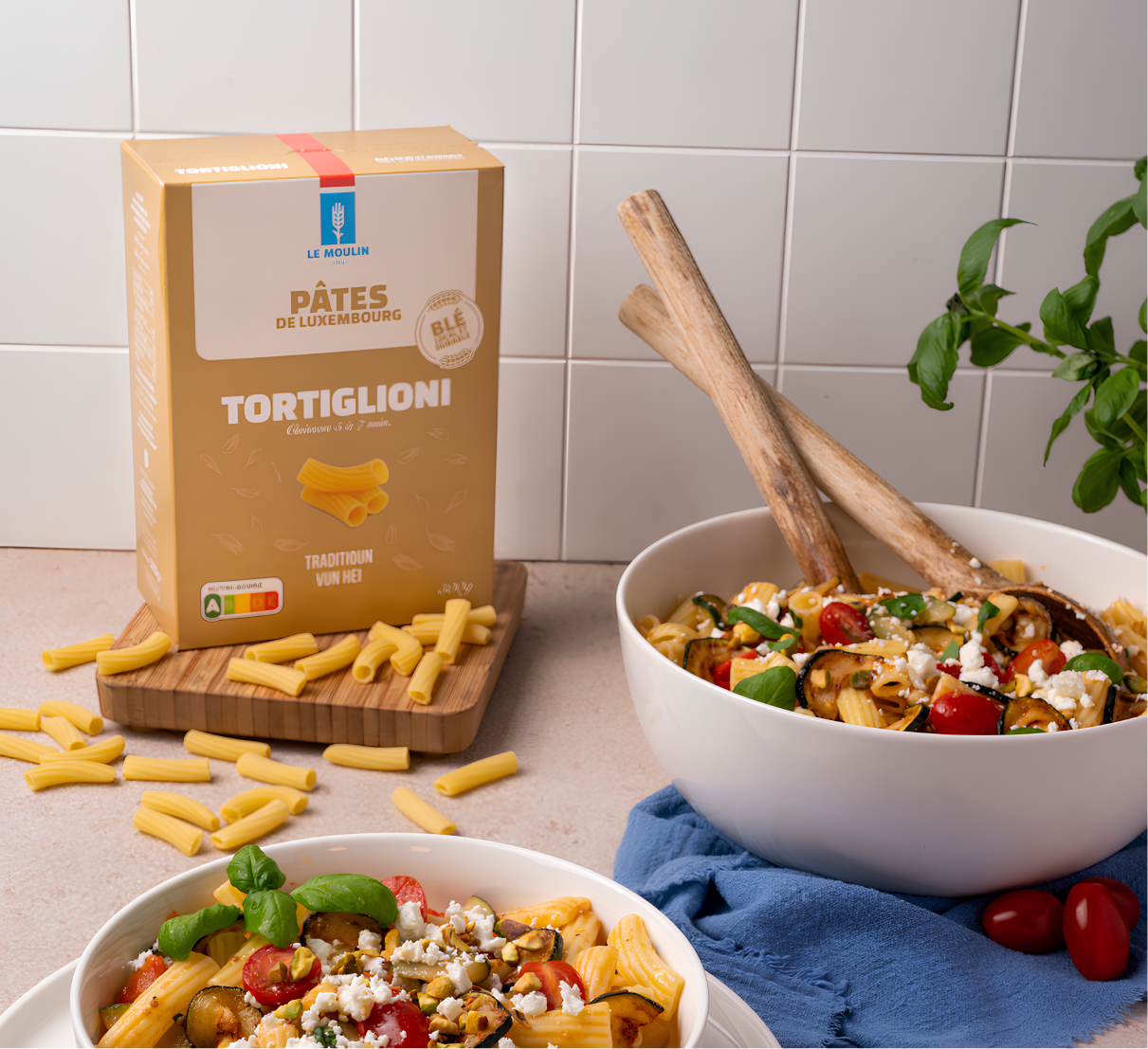 salade printanière Tortiglioni